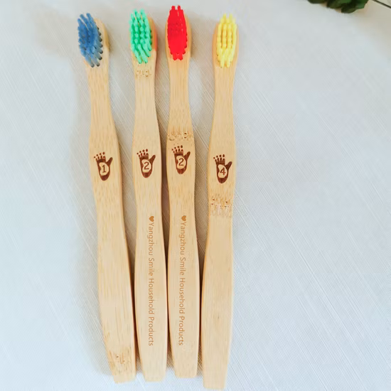 Eco Soft Kid/Kind/Kinder Bambuszahnbürste